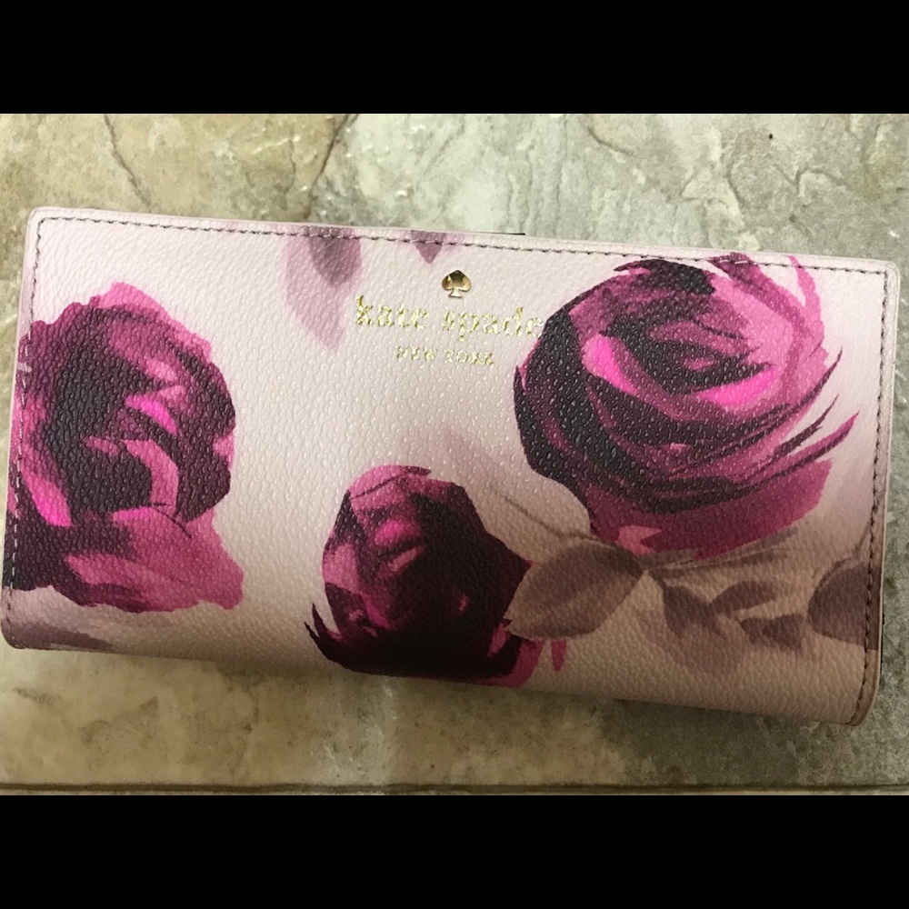 Late spade wallet